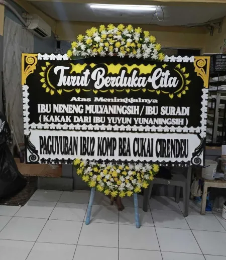 Papan Bunga Duka Setiabudi