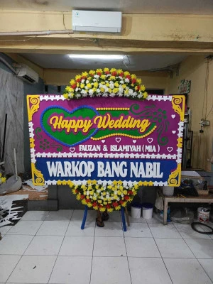 Papan Bunga di Setiabudi