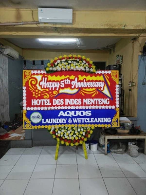 Papan Bunga di Setiabudi