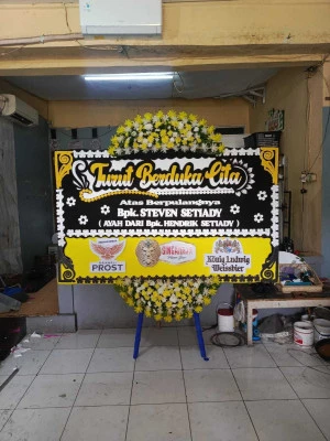 Papan Bunga di Setiabudi