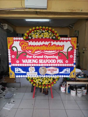 Papan Bunga di Setiabudi