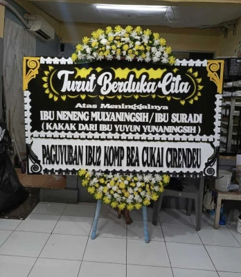 Papan Bunga di Setiabudi