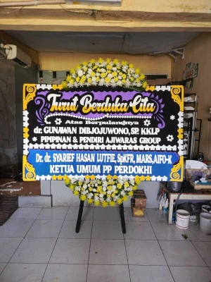 Papan Bunga di Setiabudi